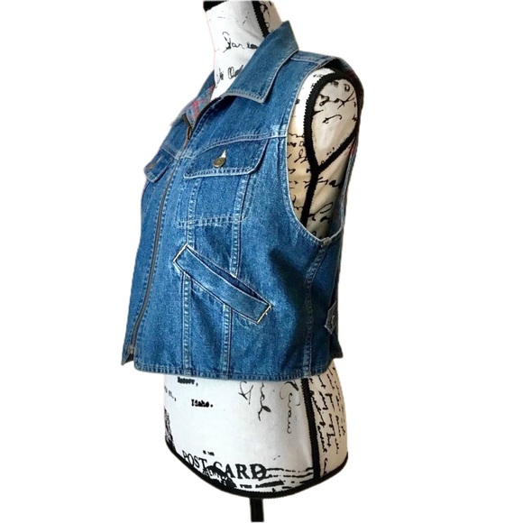 Reversible Denim Vest - Picture 2 of 8